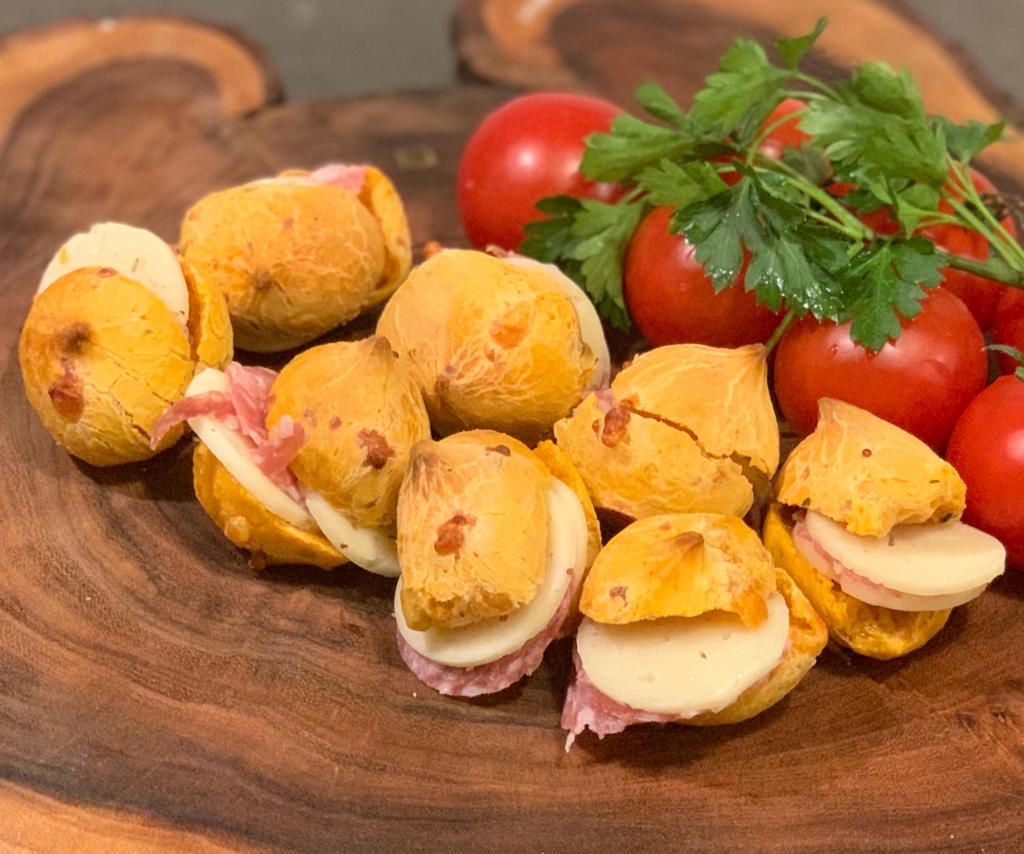 Milla's Puffs Gluten Free Brazilian Cheese Bread - Tomato Basil/Cocktail Size