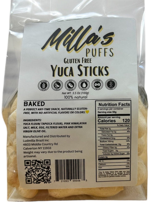 Yuca Sticks-Biscoito de Polvilho